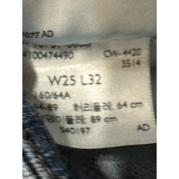 Levi's Women’s 725 High Rise Bootcut Jeans Size 25 Dark Wash Denim Western - Picture 9 of 9